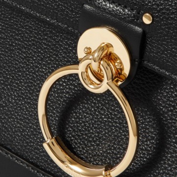 Chloe Tess Leather Day Tote, Small Black - Picture 7 of 10